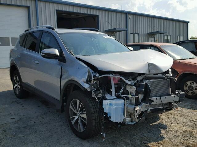 2T3WFREV7HW357877 - 2017 TOYOTA RAV4 XLE GRAY photo 1