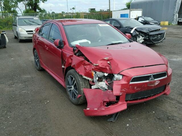 JA32U2FU2AU608212 - 2010 MITSUBISHI LANCER ES/ RED photo 1