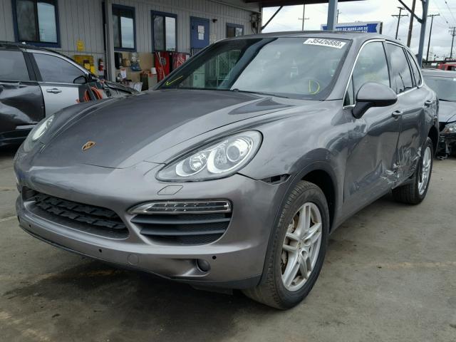 WP1AB2A22BLA41823 - 2011 PORSCHE CAYENNE S CHARCOAL photo 2