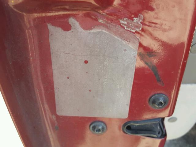 1G1ZS58F87F228481 - 2007 CHEVROLET MALIBU LS RED photo 10