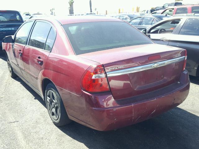 1G1ZS58F87F228481 - 2007 CHEVROLET MALIBU LS RED photo 3