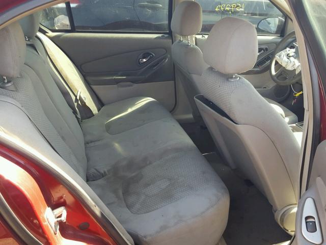 1G1ZS58F87F228481 - 2007 CHEVROLET MALIBU LS RED photo 6