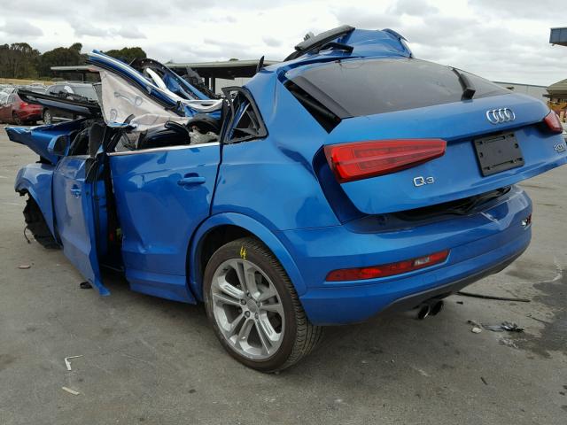 WA1EFCFS4GR014661 - 2016 AUDI Q3 PREMIUM BLUE photo 3