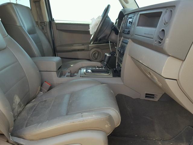 1J8HG48P07C536892 - 2007 JEEP COMMANDER ვერცხლისფერი ფოტო 5
