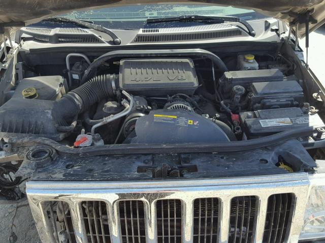 1J8HG48P07C536892 - 2007 JEEP COMMANDER ვერცხლისფერი ფოტო 7