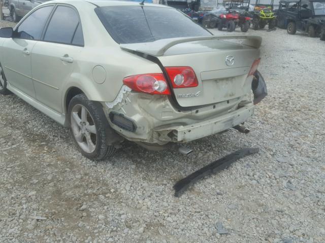 1YVHP80C855M09908 - 2005 MAZDA 6 I SILVER photo 9