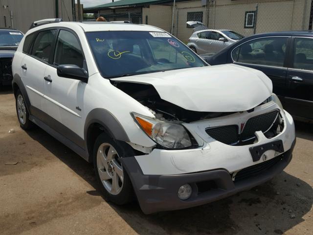 5Y2SL65888Z411221 - 2008 PONTIAC VIBE WHITE photo 1