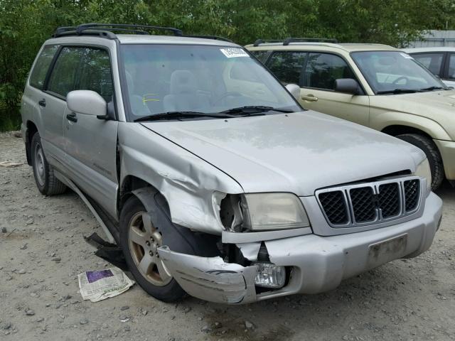 JF1SF65631H728315 - 2001 SUBARU FORESTER S SILVER photo 1