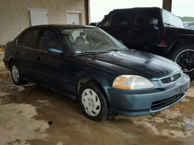 JHMEJ8545VS000597 - 1997 HONDA CIVIC BASE GREEN photo 1