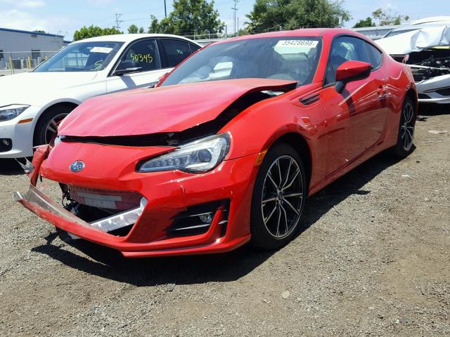 JF1ZCAC18H8606609 - 2017 SUBARU BRZ 2.0 LI RED photo 2