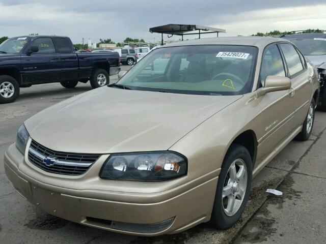 2G1WH52KX49402790 - 2004 CHEVROLET IMPALA LS GOLD photo 2