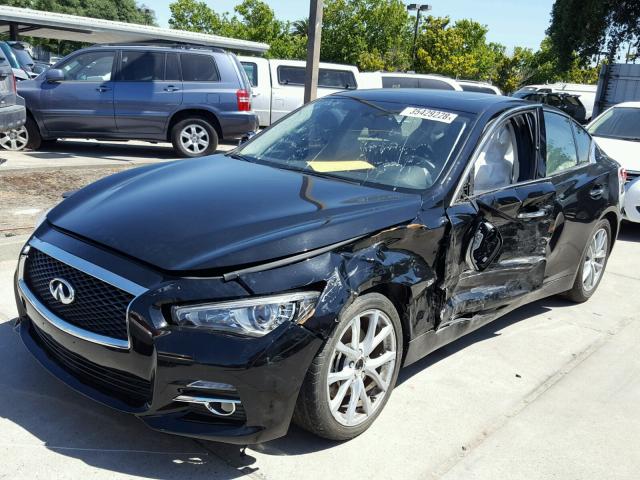 JN1EV7AP4HM737334 - 2017 INFINITI Q50 PREMIU BLACK photo 2