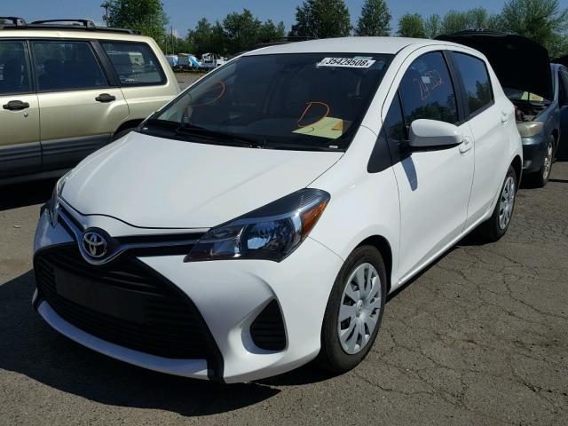 VNKKTUD30HA081638 - 2017 TOYOTA YARIS L WHITE photo 2