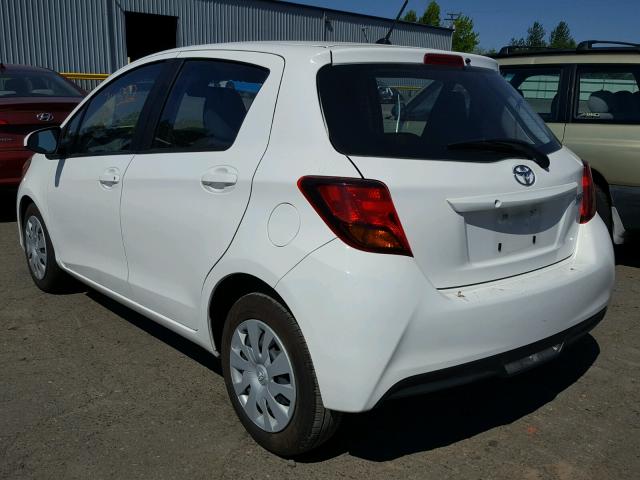 VNKKTUD30HA081638 - 2017 TOYOTA YARIS L WHITE photo 3