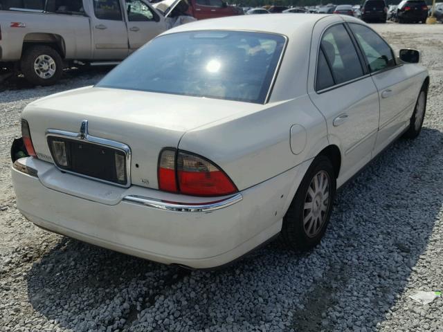 1LNHM86S53Y698847 - 2003 LINCOLN LS WHITE photo 4