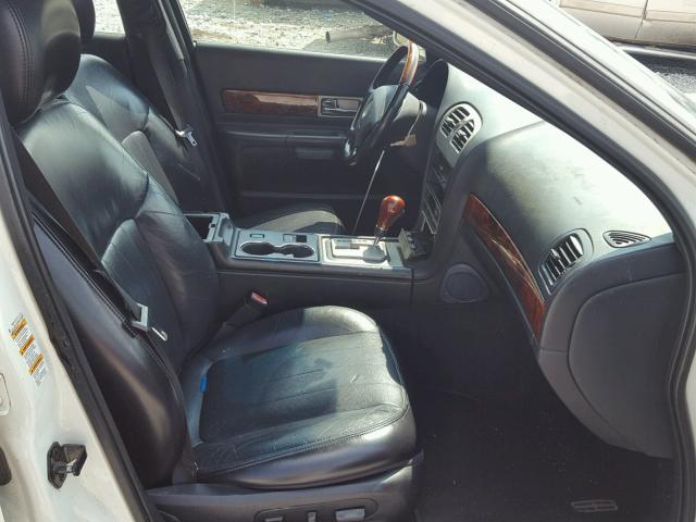 1LNHM86S53Y698847 - 2003 LINCOLN LS WHITE photo 5