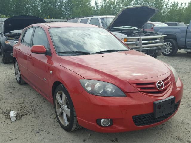 JM1BK343661458427 - 2006 MAZDA 3 HATCHBAC RED photo 1