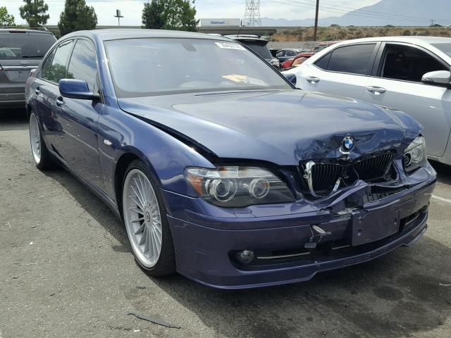 WBAHL83528DT89676 - 2008 BMW 7 SERIES BLUE photo 1