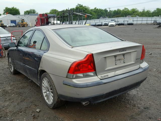 YV1RS58D932284110 - 2003 VOLVO S60 2.4T GOLD photo 3