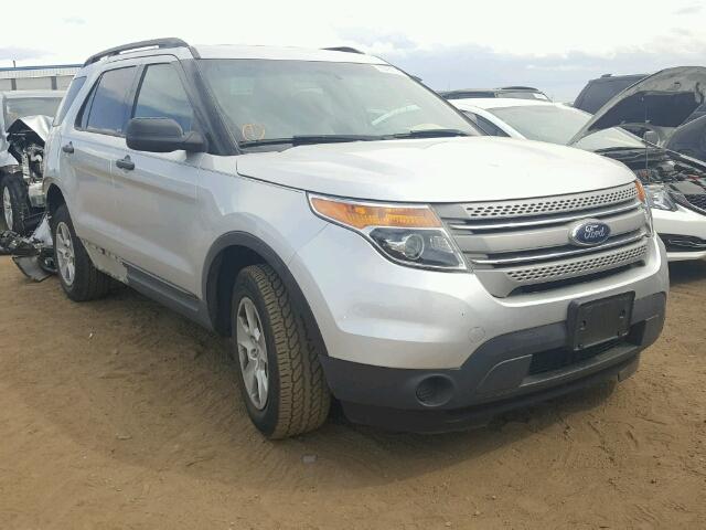 1FM5K8B83DGB06811 - 2013 FORD EXPLORER GRAY photo 1