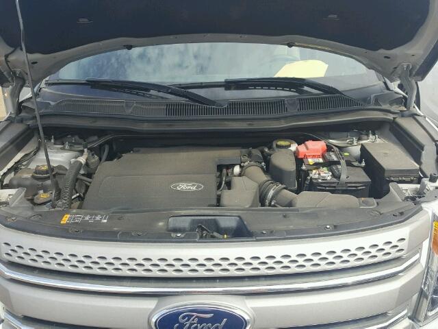 1FM5K8B83DGB06811 - 2013 FORD EXPLORER GRAY photo 7