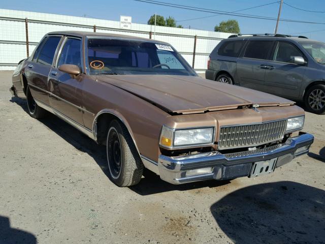 1G1BN54E6LR120262 - 1990 CHEVROLET CAPRICE CL 棕色 照片 1