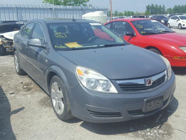 1G8ZS57B48F295676 - 2008 SATURN AURA XE GRAY photo 1