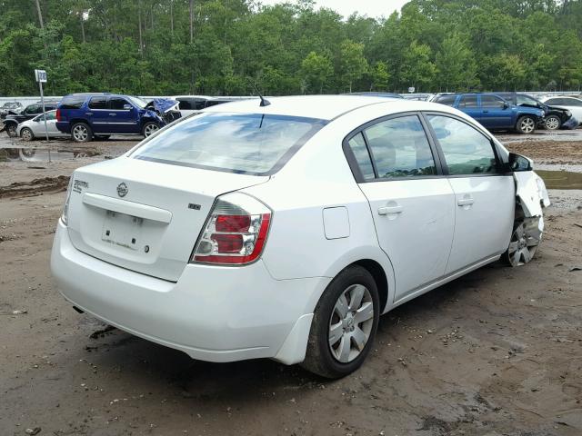 3N1AB61E39L655977 - 2009 NISSAN SENTRA 2.0 WHITE photo 4