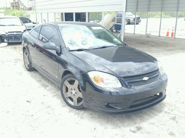 1G1AP14P767825880 - 2006 CHEVROLET COBALT SS BLACK photo 1