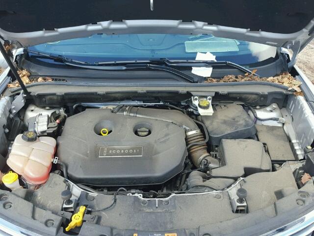 5LMCJ2A96FUJ21015 - 2015 LINCOLN MKC SILVER photo 7