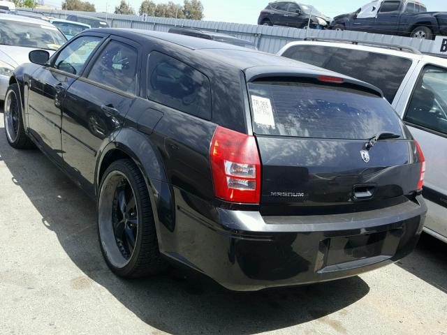 2D4FV47T06H207532 - 2006 DODGE MAGNUM SE BLACK photo 3