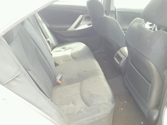 4T1BF3EK4AU548852 - 2010 TOYOTA CAMRY BASE WHITE photo 6