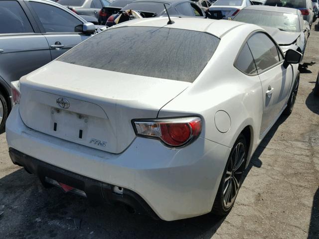JF1ZNAA13D2725369 - 2013 TOYOTA SCION FR-S თეთრი ფოტო 4