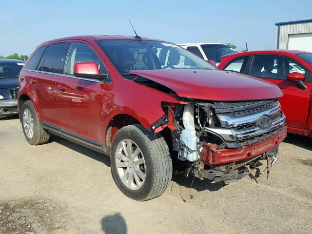 2FMDK3KCXBBA69439 - 2011 FORD EDGE RED photo 1