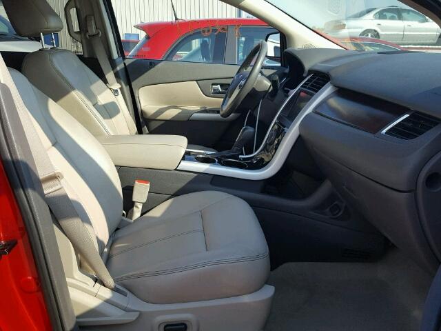 2FMDK3KCXBBA69439 - 2011 FORD EDGE Kırmızı fotoğraf 5