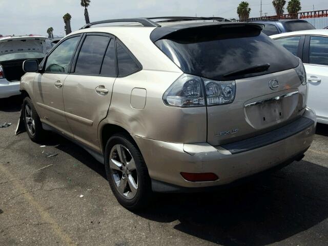 JTJGA31U250049932 - 2005 LEXUS RX GOLD photo 3