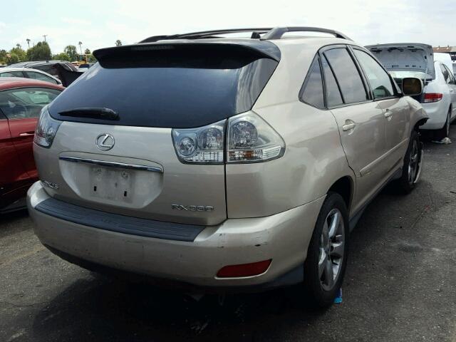 JTJGA31U250049932 - 2005 LEXUS RX GOLD photo 4