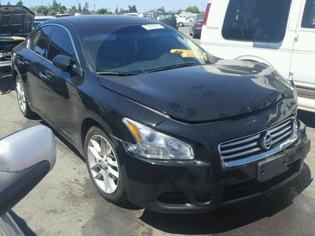 1N4AA5AP6EC463900 - 2014 NISSAN MAXIMA S BLACK photo 1