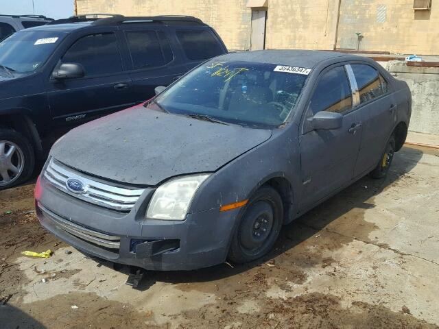 3FAFP07106R110002 - 2006 FORD FUSION SE BLUE photo 2