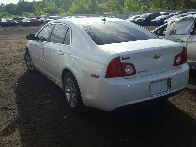 1G1ZD5EB5AF140832 - 2010 CHEVROLET MALIBU 2LT WHITE photo 3