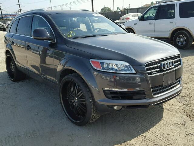 WA1BY74L87D049863 - 2007 AUDI Q7 3.6 QUA GRAY photo 1