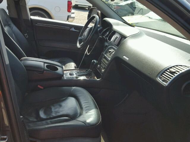 WA1BY74L87D049863 - 2007 AUDI Q7 3.6 QUA GRAY photo 5