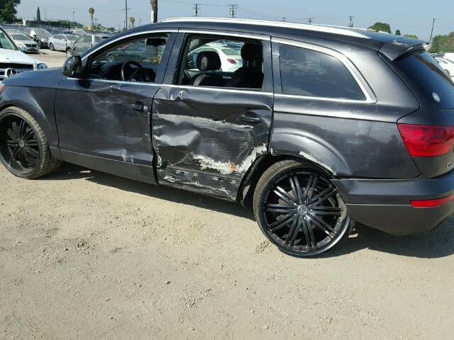 WA1BY74L87D049863 - 2007 AUDI Q7 3.6 QUA GRAY photo 9