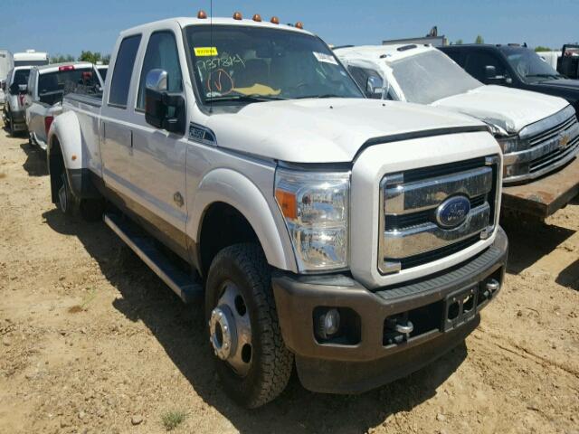 1FT8W3DT6GEA90632 - 2016 FORD F350 SUPER WHITE photo 1