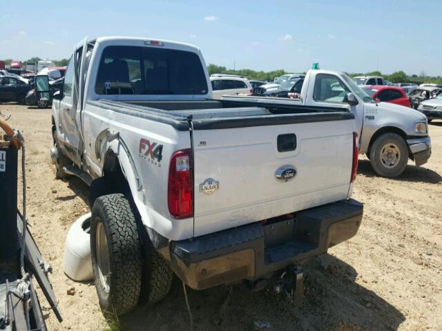 1FT8W3DT6GEA90632 - 2016 FORD F350 SUPER WHITE photo 3