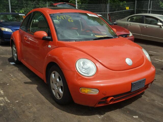 3VWCK21C03M417693 - 2003 VOLKSWAGEN NEW BEETLE 橙色 照片 1