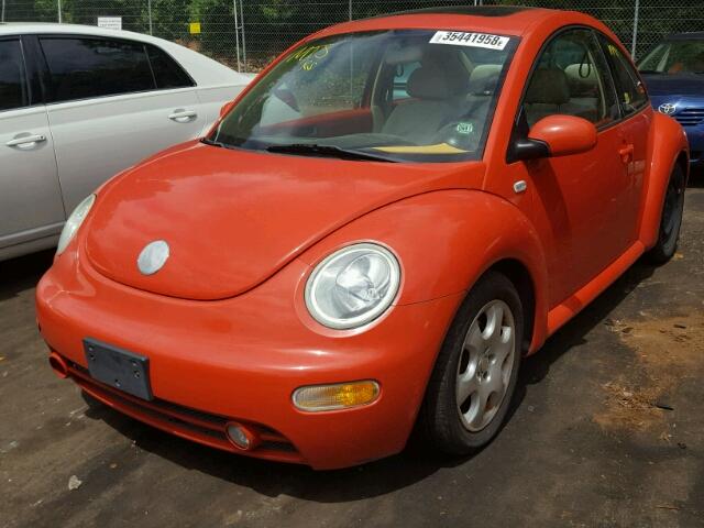 3VWCK21C03M417693 - 2003 VOLKSWAGEN NEW BEETLE 橙色 照片 2