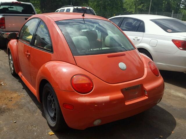 3VWCK21C03M417693 - 2003 VOLKSWAGEN NEW BEETLE 橙色 照片 3