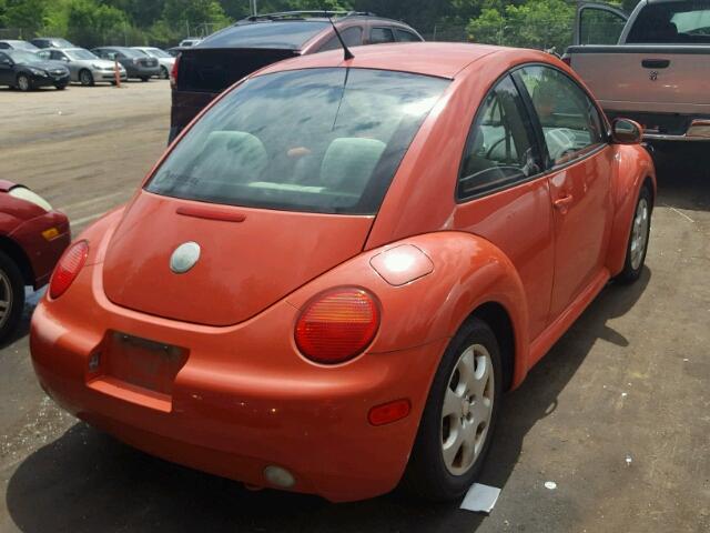 3VWCK21C03M417693 - 2003 VOLKSWAGEN NEW BEETLE 橙色 照片 4