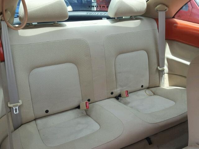 3VWCK21C03M417693 - 2003 VOLKSWAGEN NEW BEETLE 橙色 照片 6